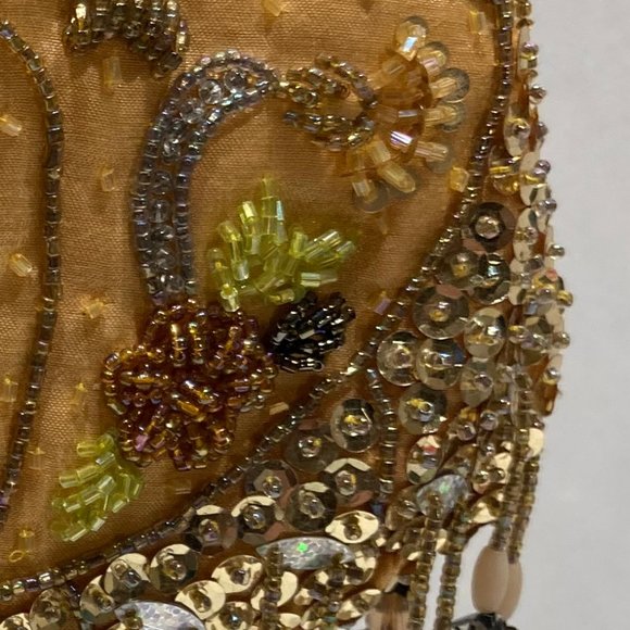 GOLDEN BEADED EVENING BAG - Picture 12 of 15